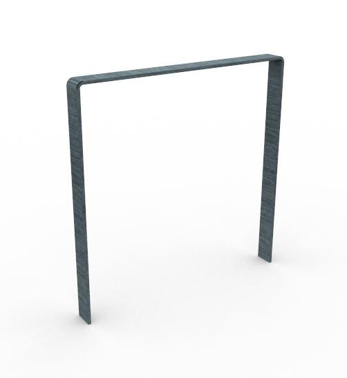 Bicycle parking rack wide U copy