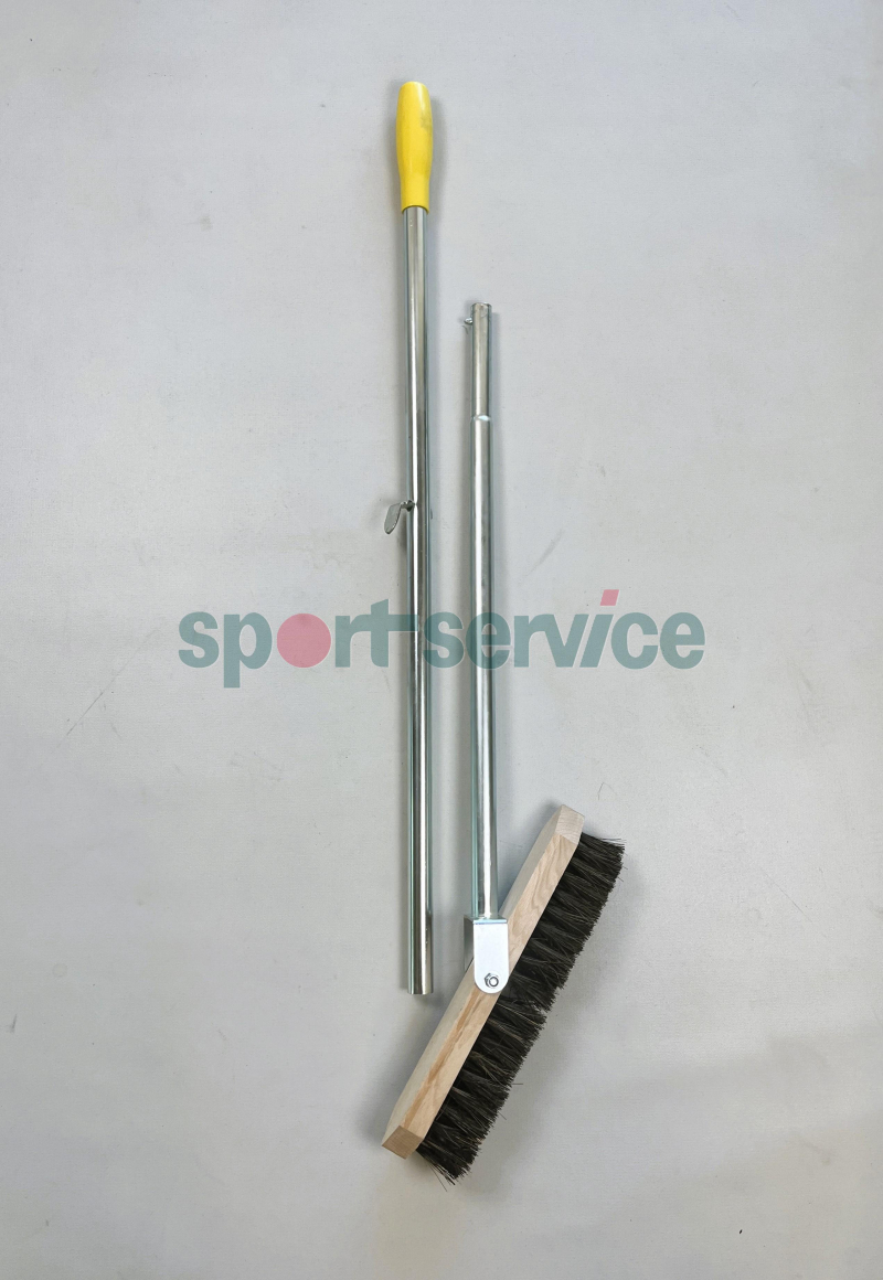 Line brush (Arenga) with telescopic handle