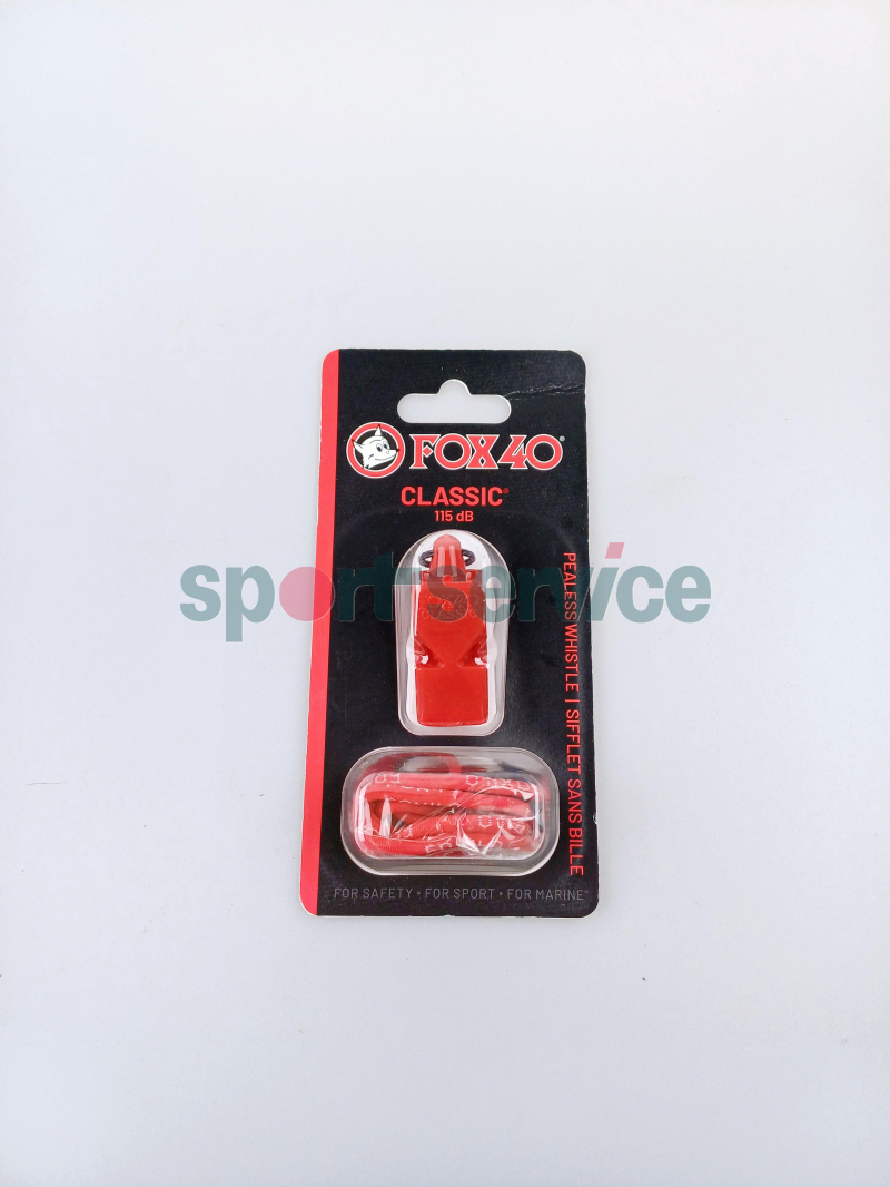 Fox 40 Whistle “Classic Official” (red)