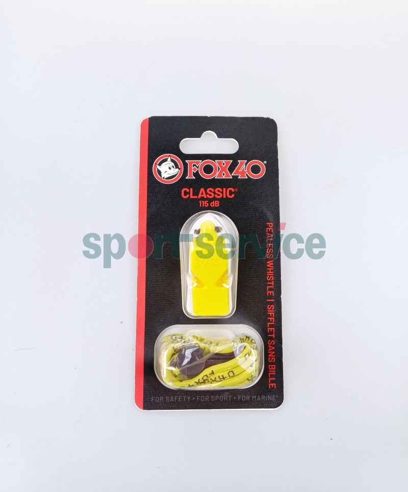 Fox 40 Whistle “Classic Official” (yellow)