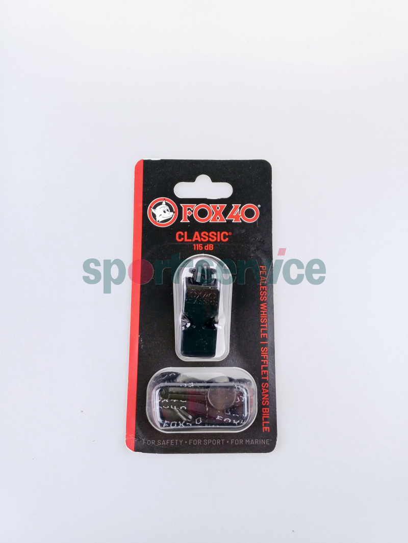 Fox 40 Whistle “Classic Official” (black)