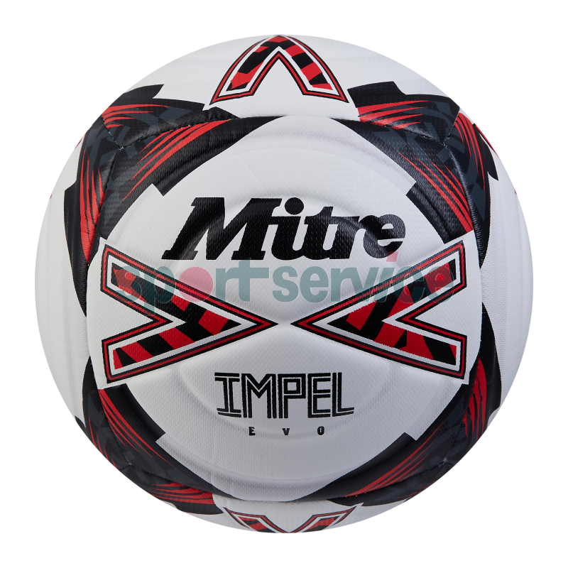 Mitre Impel Evo jalgpall, valge-punane-must