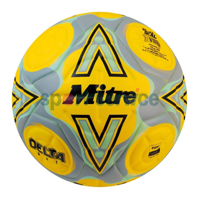 Mitre Delta One jalgpall, kollane (FIFA Quality )