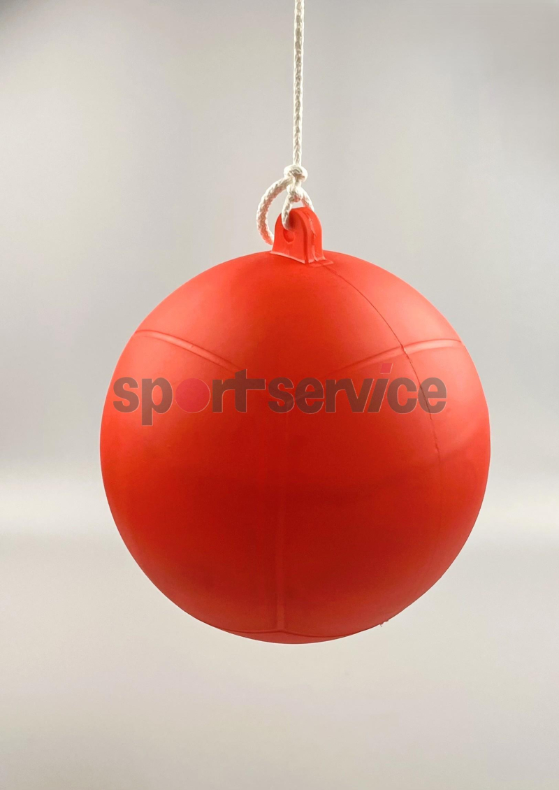 Ball 19 cm with rope 100 cm