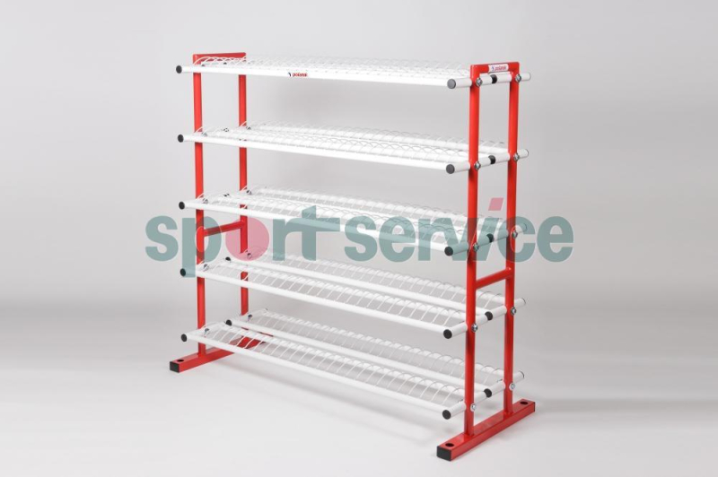 Discus warehouse rack for 260 discuses