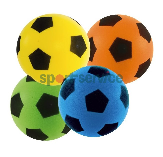 Football with black panels (soft foam)