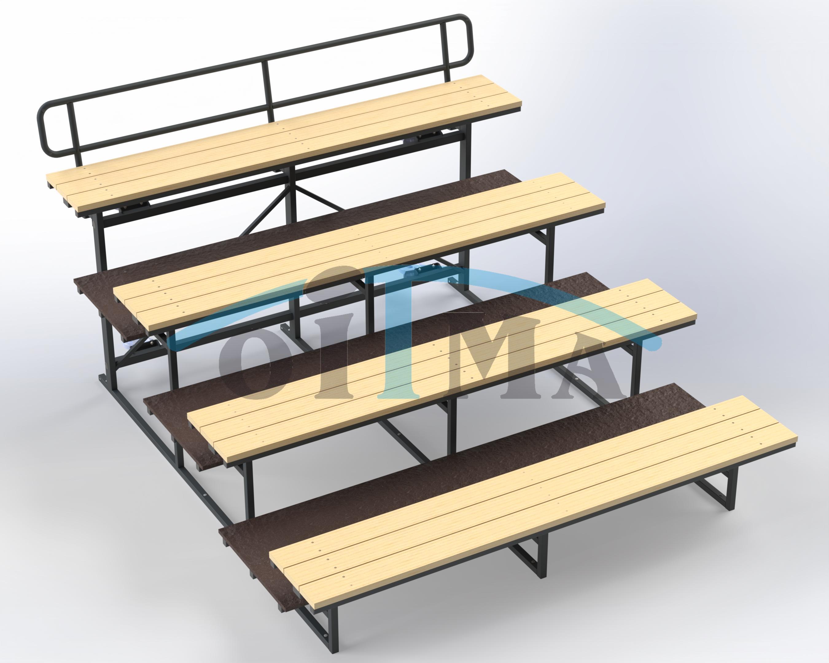 Teisaldatav tribüün Elva 4-realine