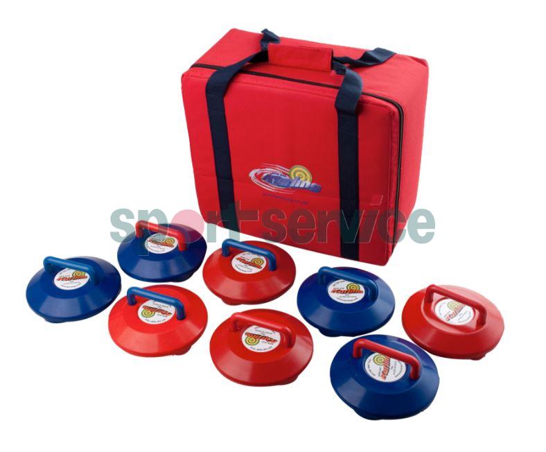 Curling set for indoor use