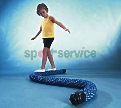 Balance rope, blue