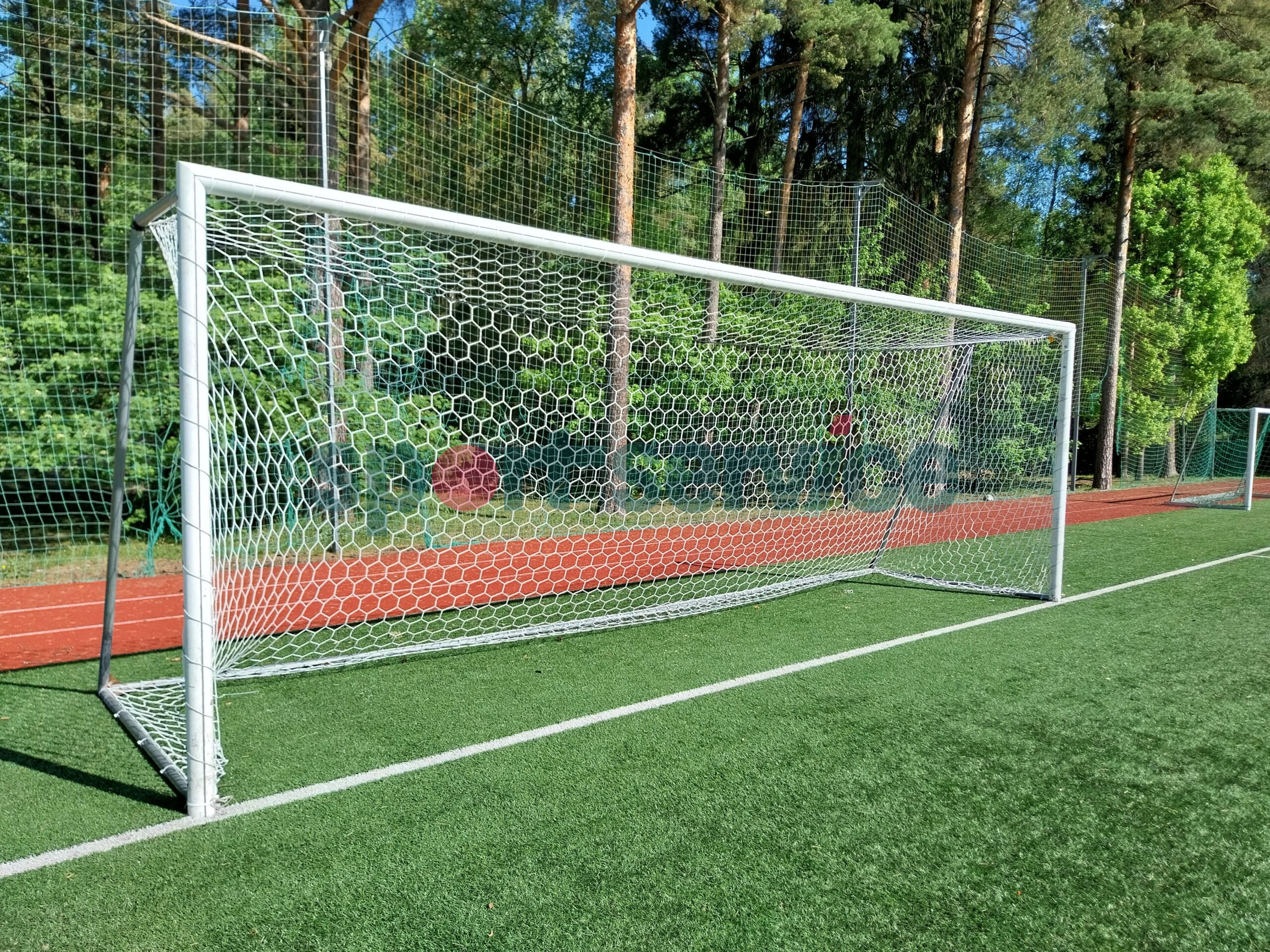 Football net 7,5×2,5×2-2m 3,5mm Hexagon - Sportservice
